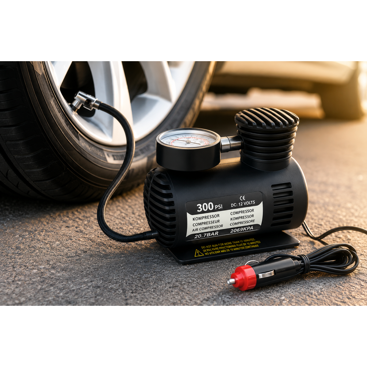 Mini Compresor Portátil: Tu aliado para cualquier emergencia en carretera